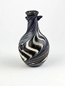 Glass mosaic perfume bottle by Unknown Artist