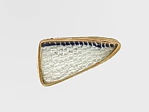 Glass network mosaic bowl fragment by Unknown Artist