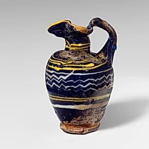 Glass oinochoe (perfume jug) by Unknown Artist