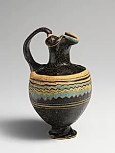 Glass oinochoe (perfume jug) by Unknown Artist