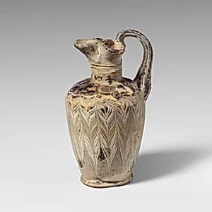 Glass oinochoe (perfume jug) by Unknown Artist