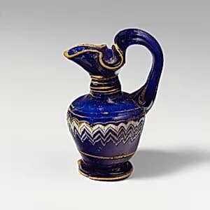 Glass oinochoe (perfume jug) by Unknown Artist