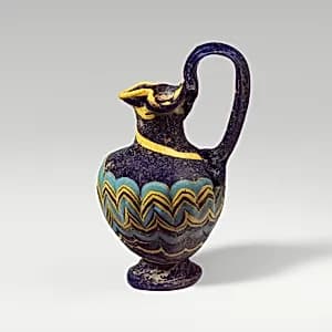 Glass oinochoe (perfume jug) by Unknown Artist