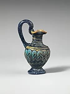Glass oinochoe (perfume jug) by Unknown Artist
