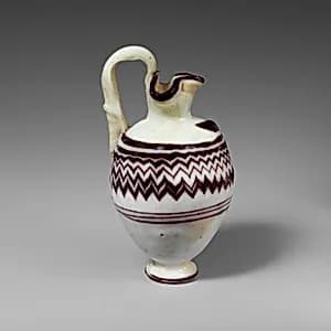 Glass oinochoe (perfume jug) by Unknown Artist
