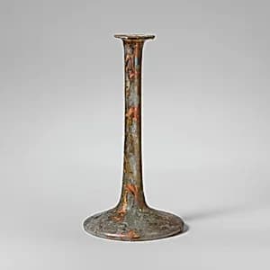 Glass perfume bottle by Unknown Artist