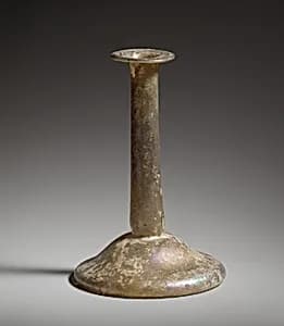 Glass perfume bottle by Unknown Artist