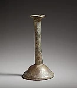 Glass perfume bottle by Unknown Artist