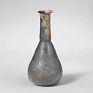 Glass perfume bottle by Unknown Artist