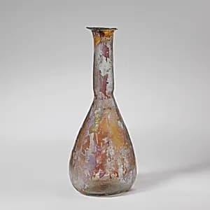 Glass perfume bottle by Unknown Artist