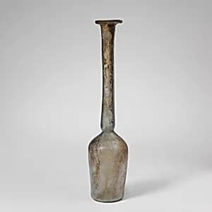 Glass perfume bottle by Unknown Artist