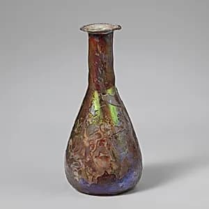 Glass perfume bottle by Unknown Artist