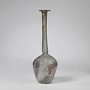 Glass perfume bottle by Unknown Artist