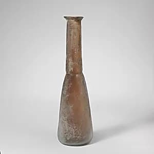 Glass perfume bottle by Unknown Artist