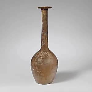 Glass perfume bottle by Unknown Artist