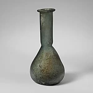 Glass perfume bottle by Unknown Artist