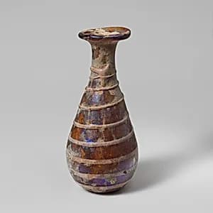 Glass perfume bottle by Unknown Artist