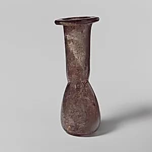Glass perfume bottle by Unknown Artist