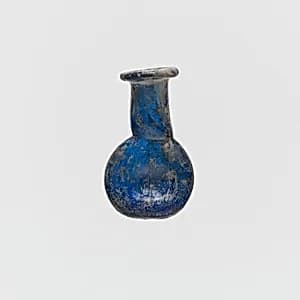 Glass perfume bottle by Unknown Artist