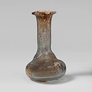 Glass perfume bottle by Unknown Artist