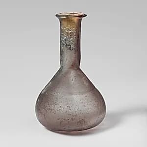 Glass perfume bottle by Unknown Artist