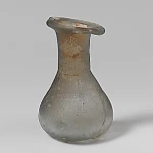 Glass perfume bottle by Unknown Artist