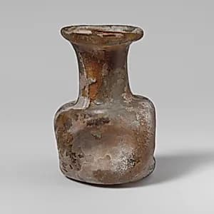Glass perfume bottle by Unknown Artist