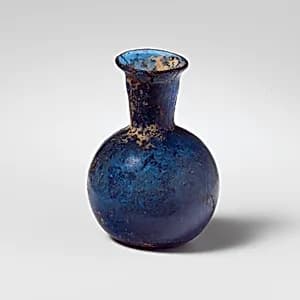 Glass perfume bottle by Unknown Artist