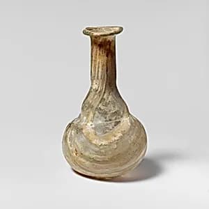 Glass perfume bottle by Unknown Artist