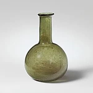 Glass perfume bottle by Unknown Artist