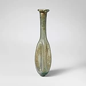 Glass perfume bottle by Unknown Artist