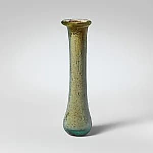 Glass perfume bottle by Unknown Artist