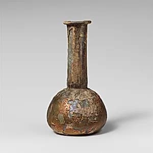 Glass perfume bottle by Unknown Artist