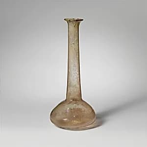 Glass perfume bottle by Unknown Artist