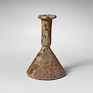 Glass perfume bottle by Unknown Artist