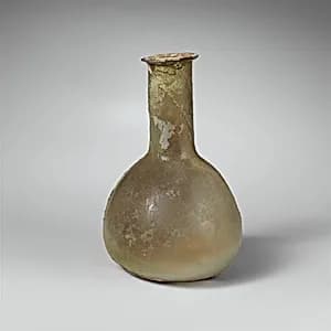 Glass perfume bottle by Unknown Artist