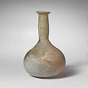 Glass perfume bottle by Unknown Artist