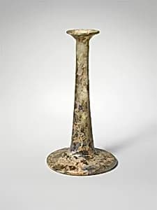 Glass perfume bottle by Unknown Artist