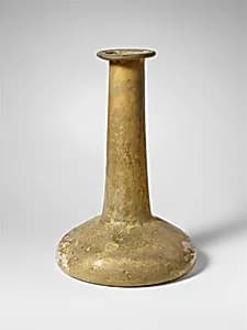 Glass perfume bottle by Unknown Artist