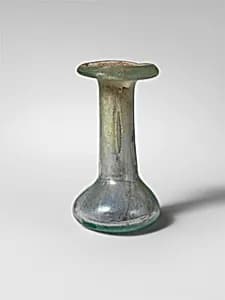 Glass perfume bottle by Unknown Artist