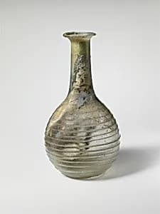 Glass perfume bottle by Unknown Artist