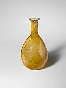 Glass perfume bottle by Unknown Artist