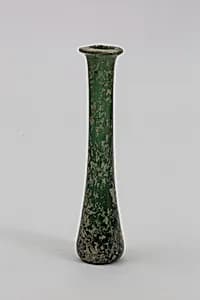 Glass perfume bottle by Unknown Artist
