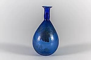 Glass perfume bottle by Unknown Artist