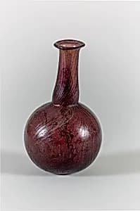 Glass perfume bottle by Unknown Artist