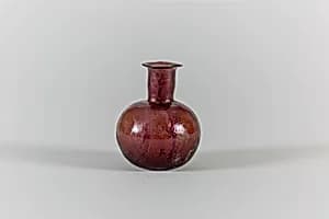 Glass perfume bottle by Unknown Artist