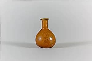 Glass perfume bottle by Unknown Artist