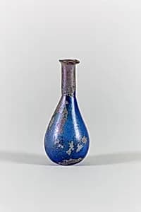 Glass perfume bottle by Unknown Artist