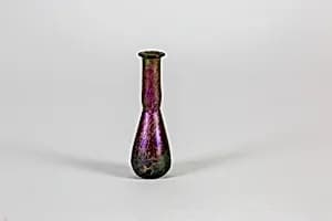 Glass perfume bottle by Unknown Artist