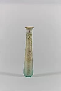 Glass perfume bottle by Unknown Artist